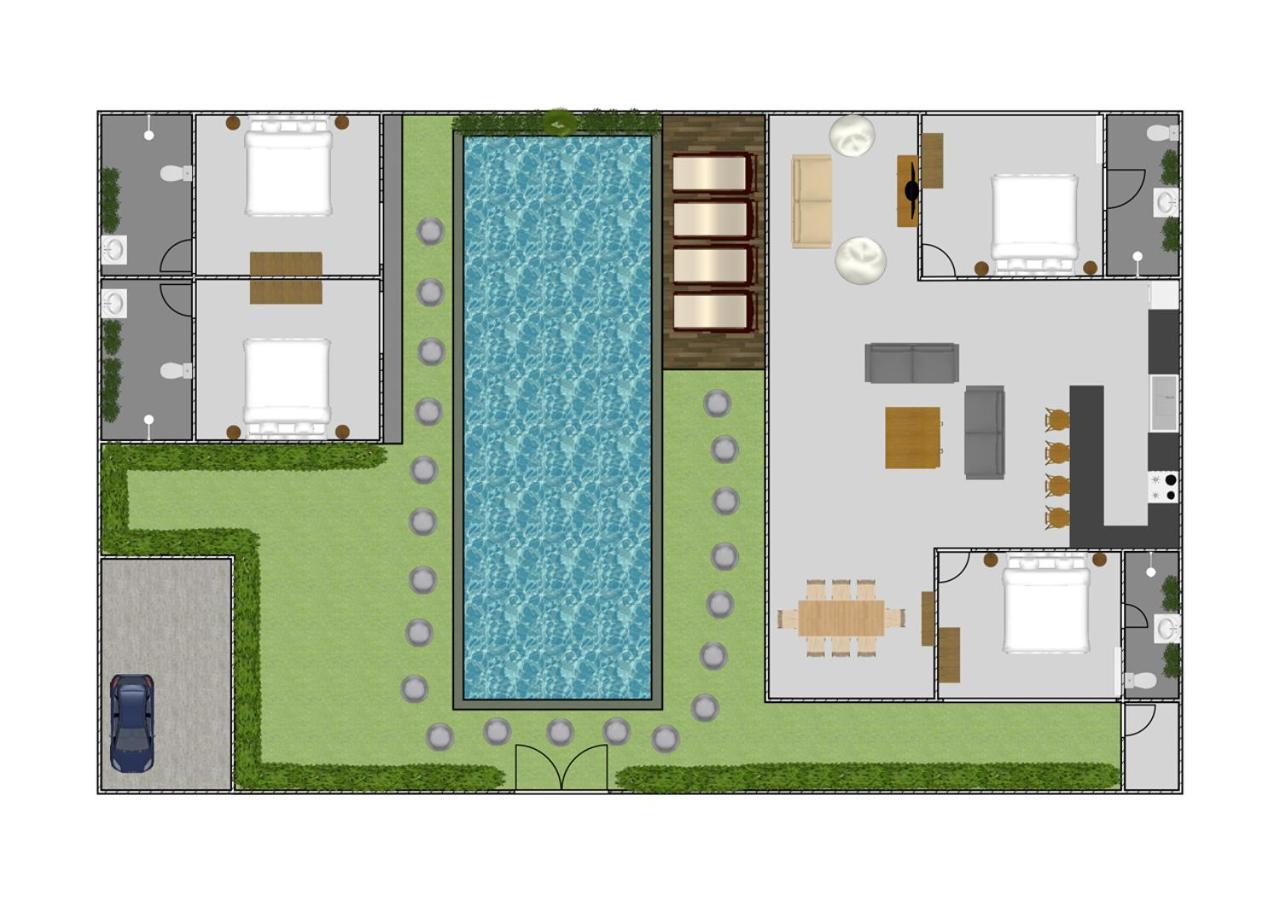 Villa Tinn Tamm By Optimum Bali Villas Seminyak Exterior foto